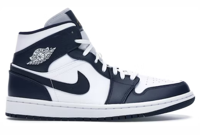 1's Mid White Metallic Gold Obsidian