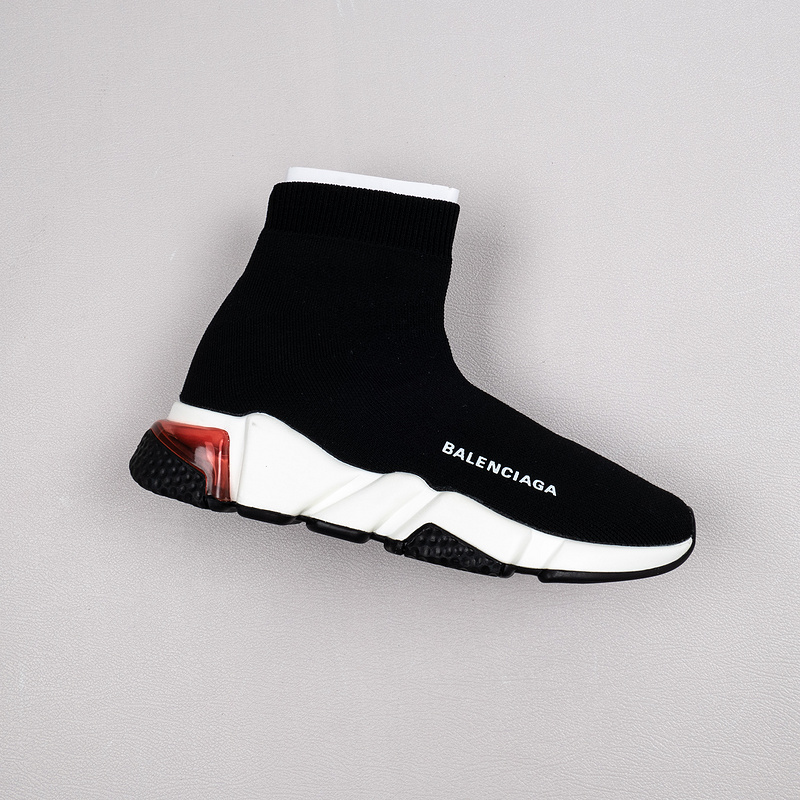 【Free Shipping】男女鞋 巴黎袜子鞋SPEED LOGO印花袜式针织运动鞋