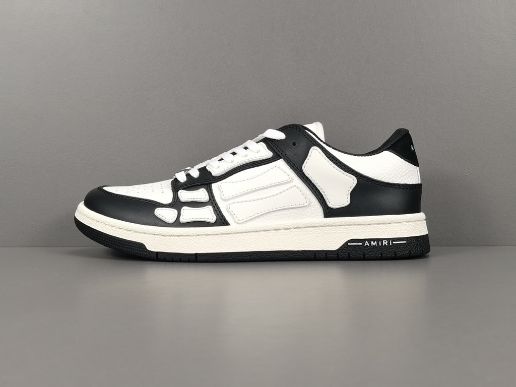 Skel Top Low Black White