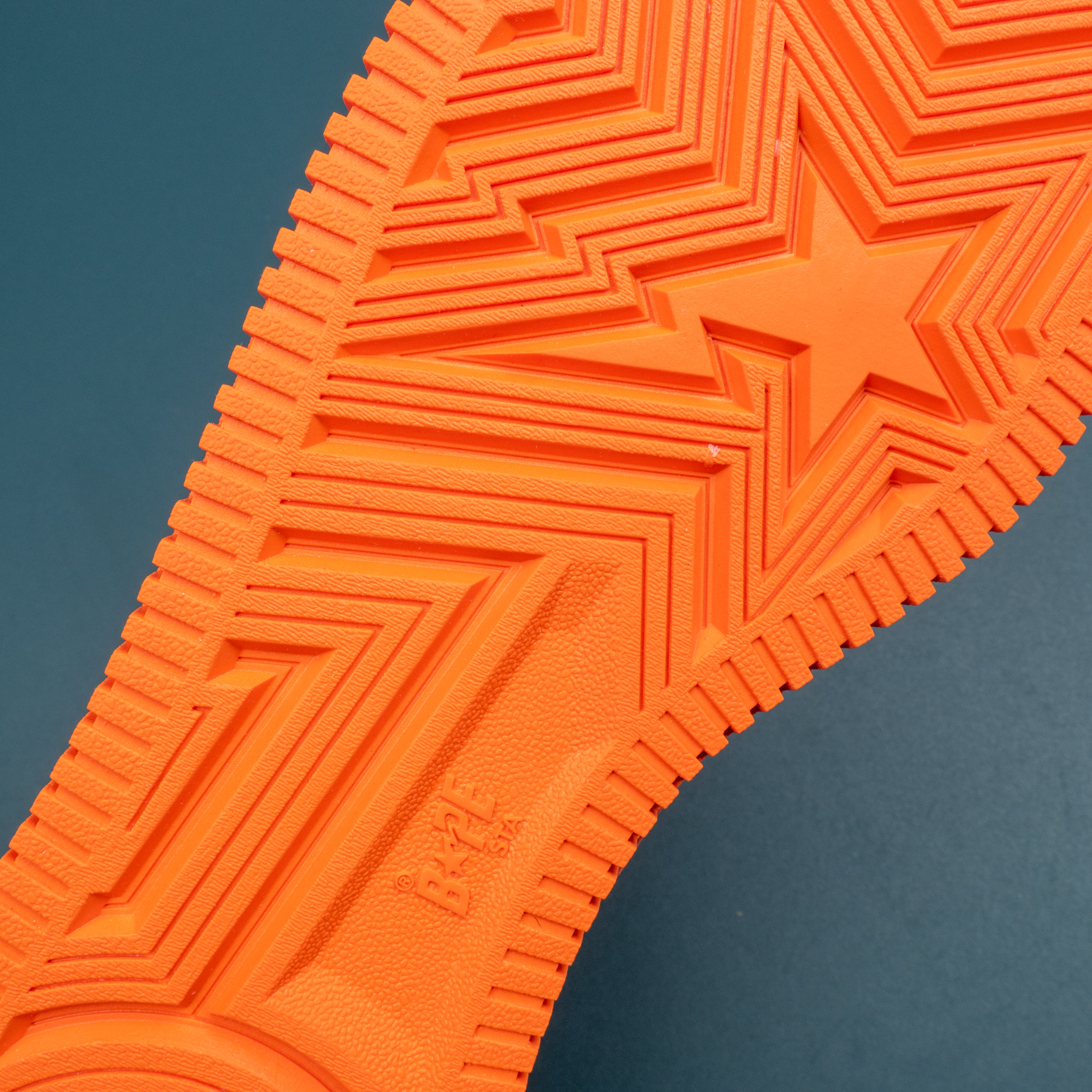 Patent Leather Orange White