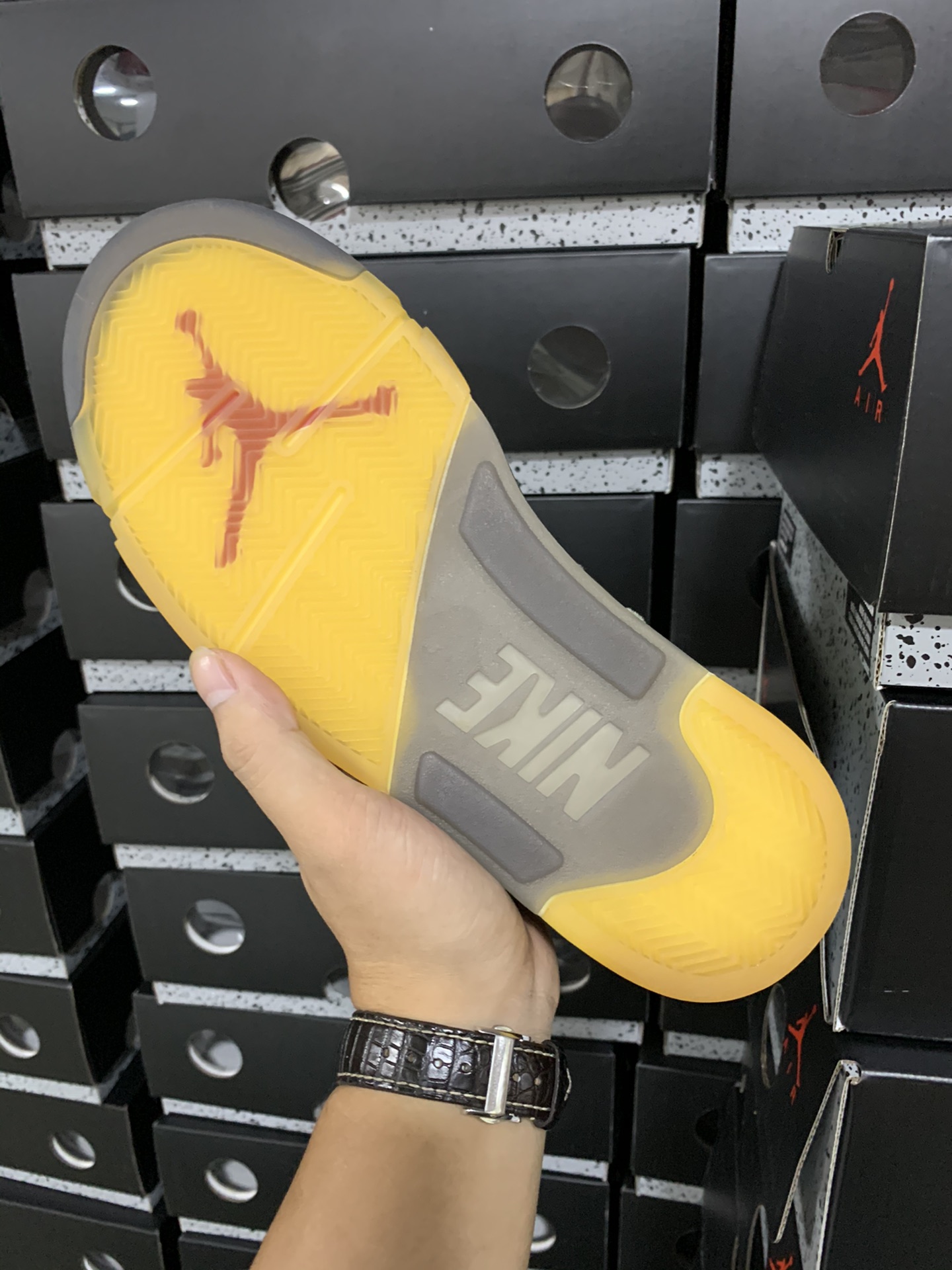 5's Retro OFF-WHITE Sail