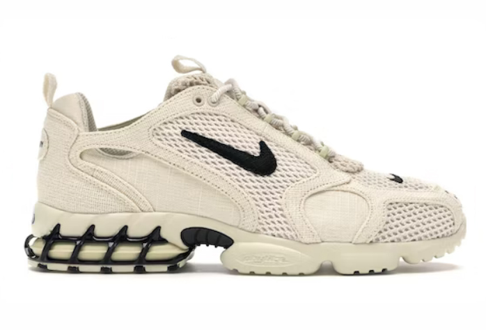 Air Zoom Spiridon Cage 2 Stussy Fossil