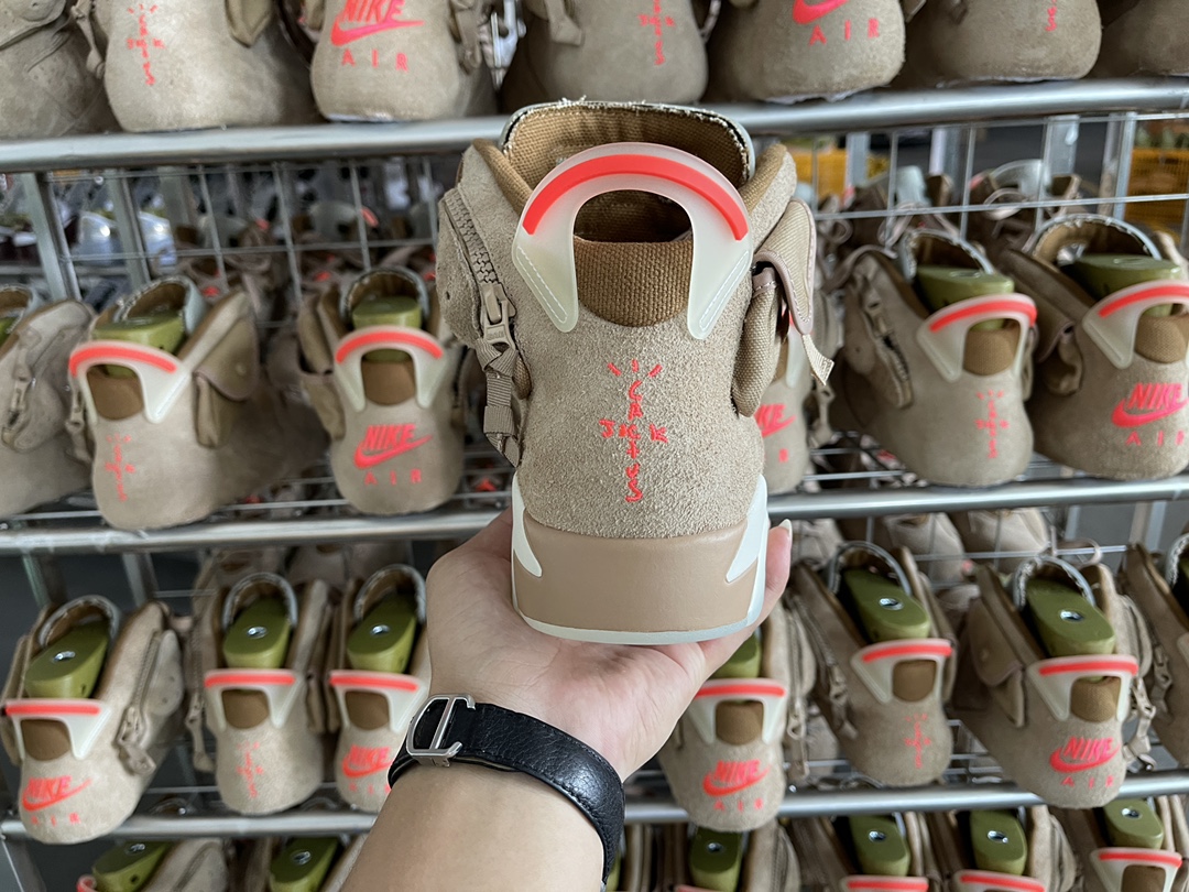 6's Retro TS British Khaki
