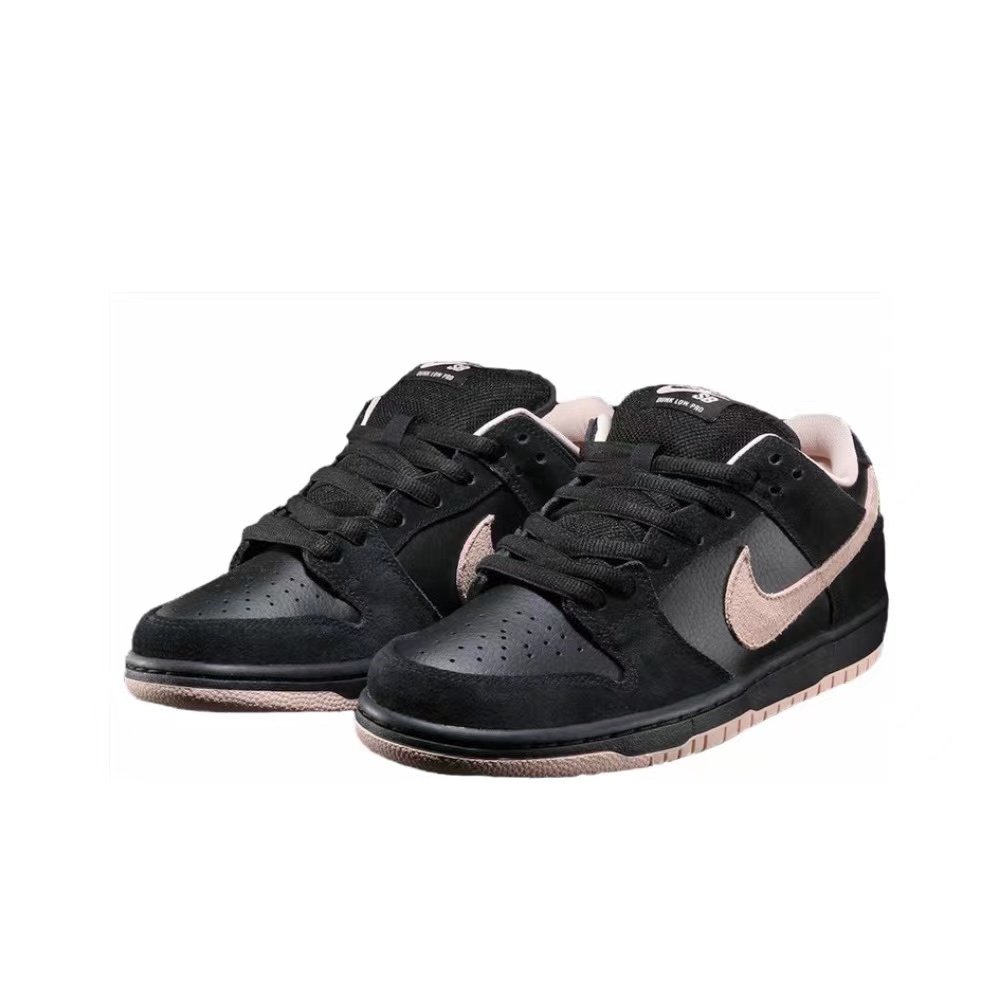 SB Dunk Low Black Washed Coral