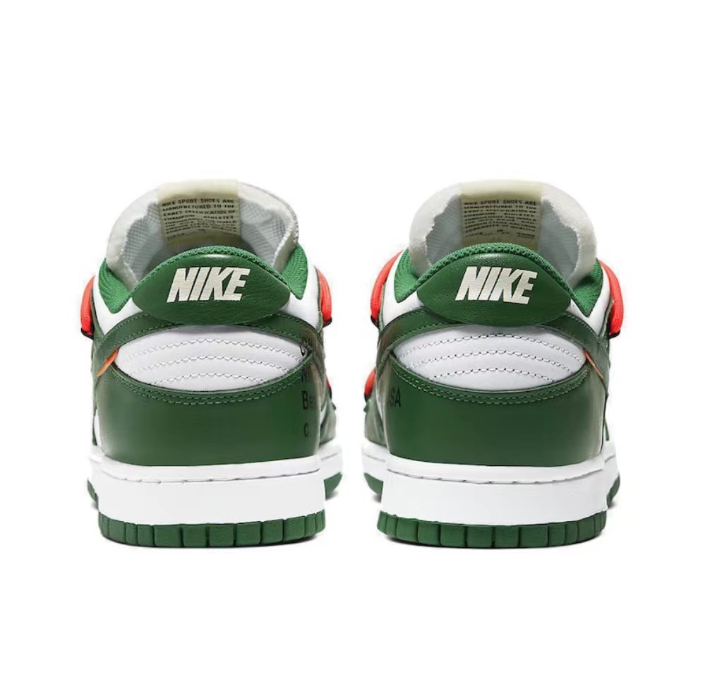 off-White x Futura x SB Dunk Pine Green