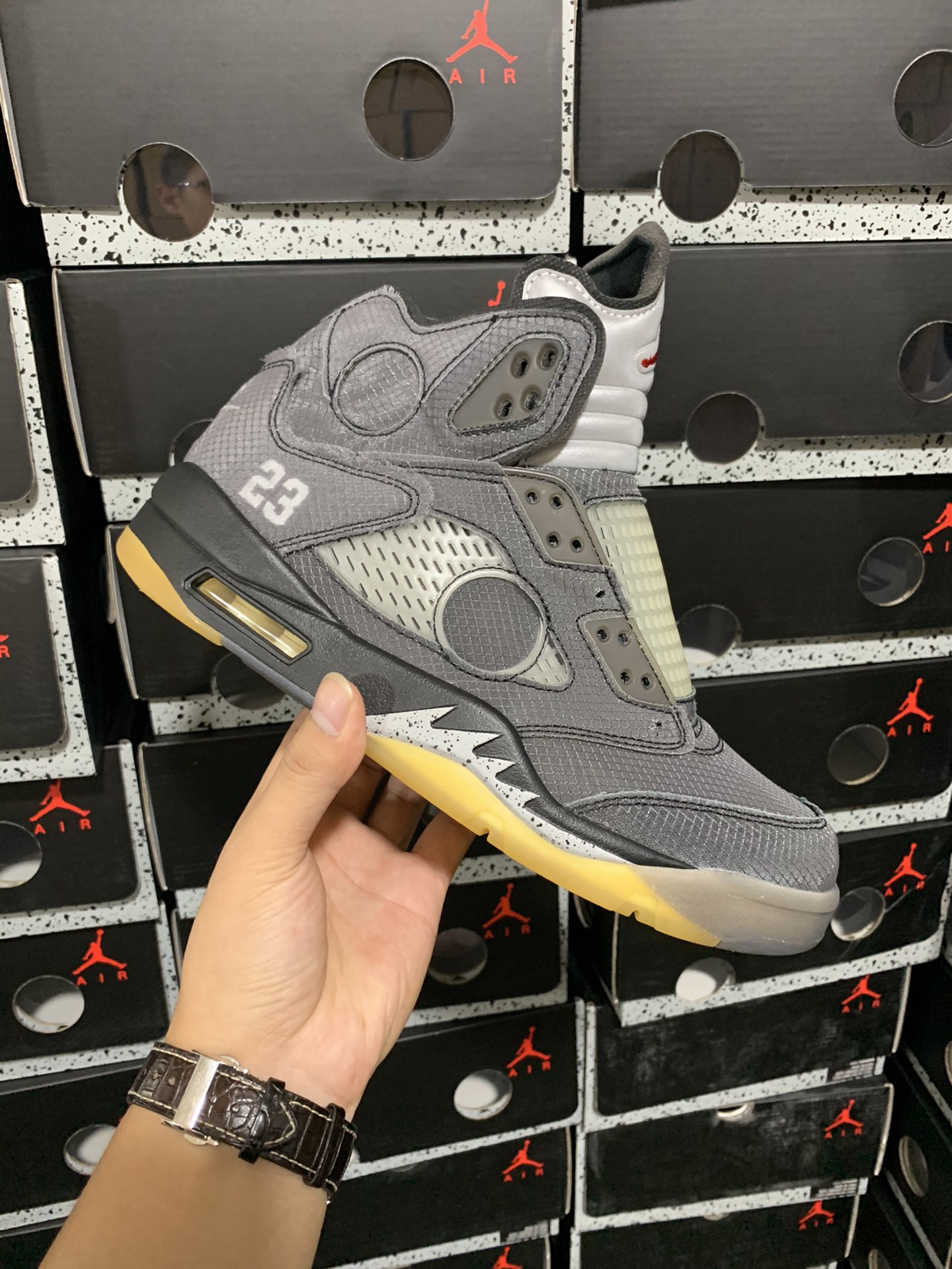 5's X off-white black