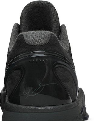 Kobe 6 Black Mamba Collection Fade to Black
