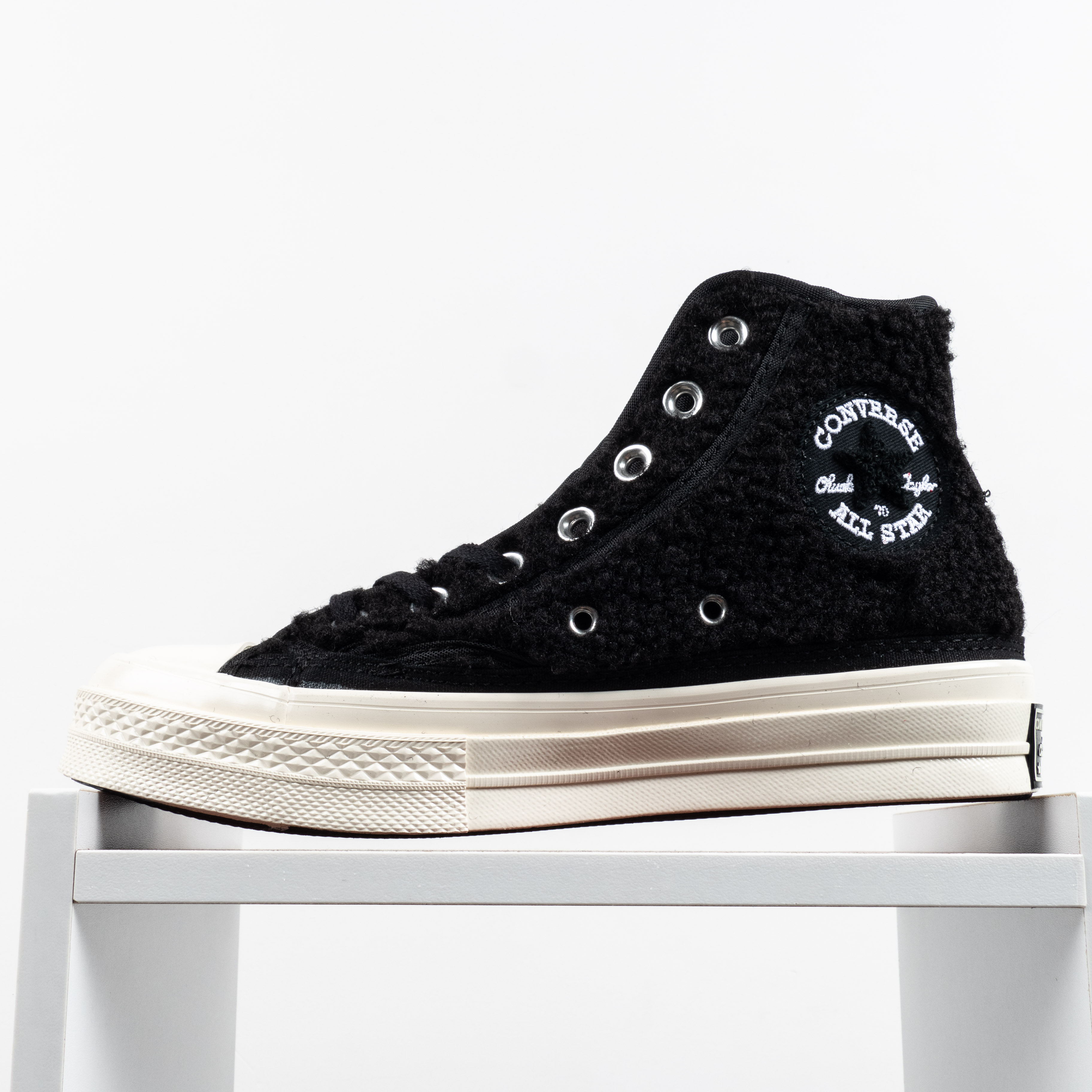 [Free Shipping]男女鞋 Converse 高帮冬款70s羊羔绒帆布鞋172005C