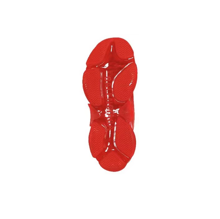 Triple S Red Clear Sole