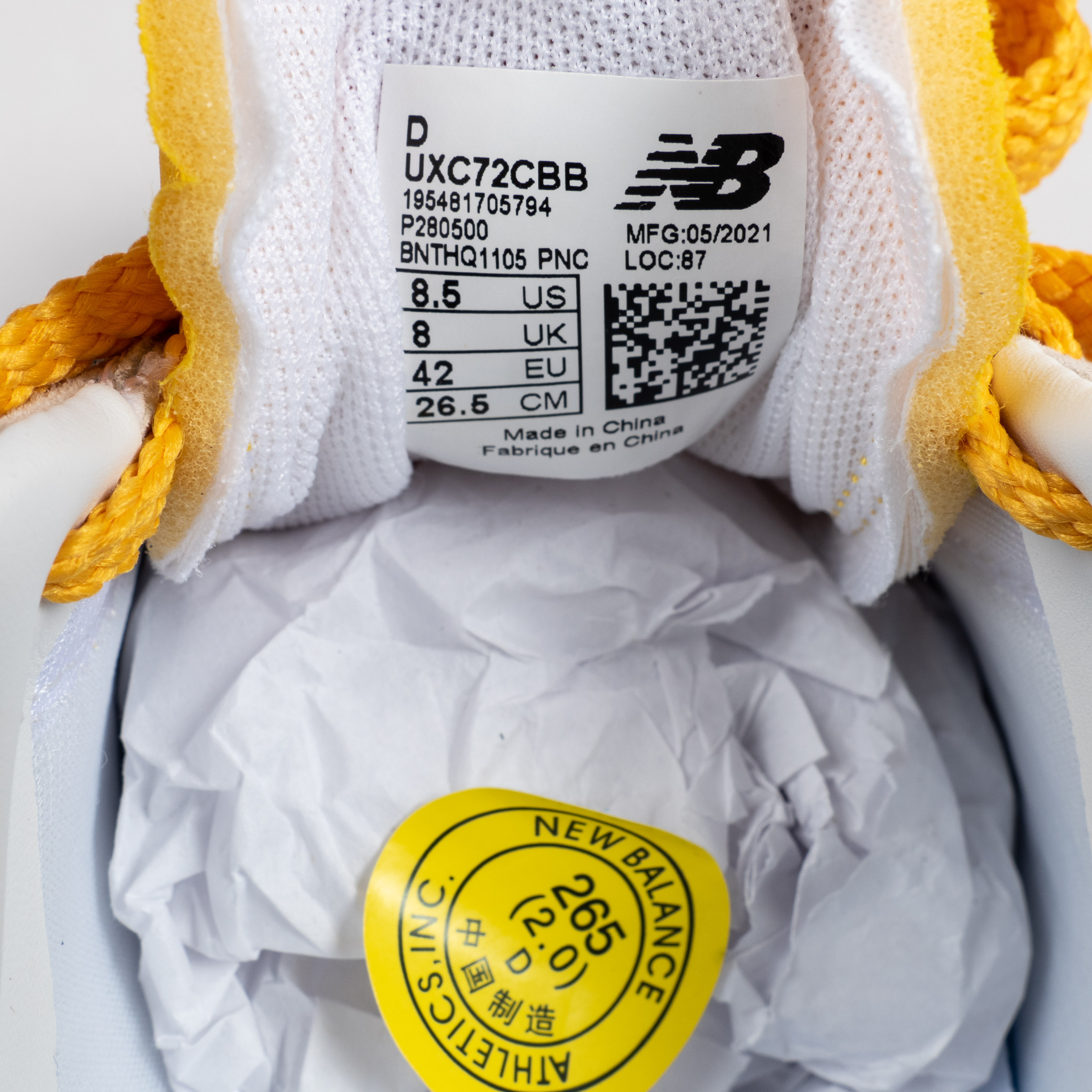 【Free Shipping】复古拼接鸳鸯机能跑步鞋UXC72CBB