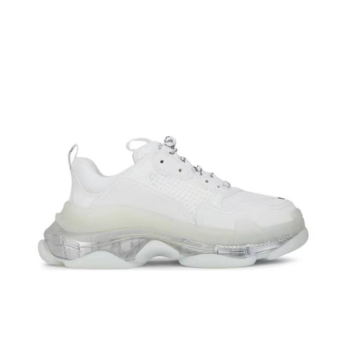 Triple S Clear Sole White