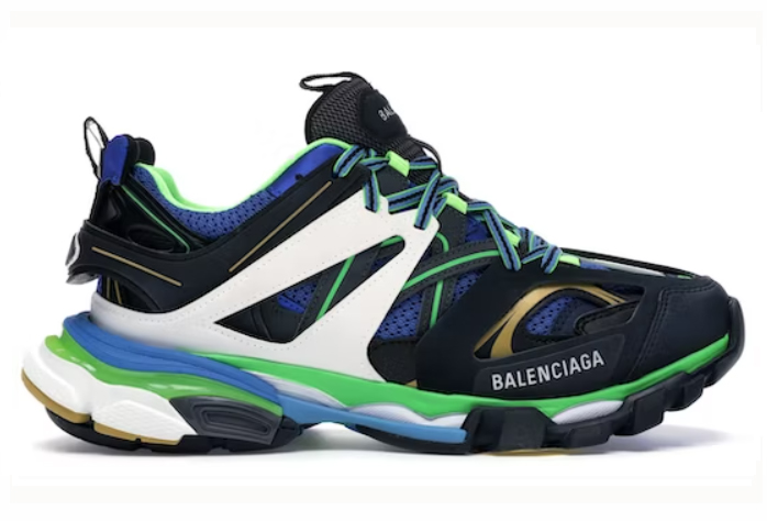 Track Green White Blue