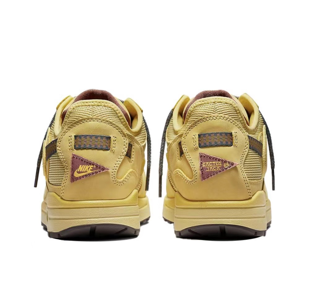 Air Max 1 Travis Scott Cactus Jack Saturn Gold