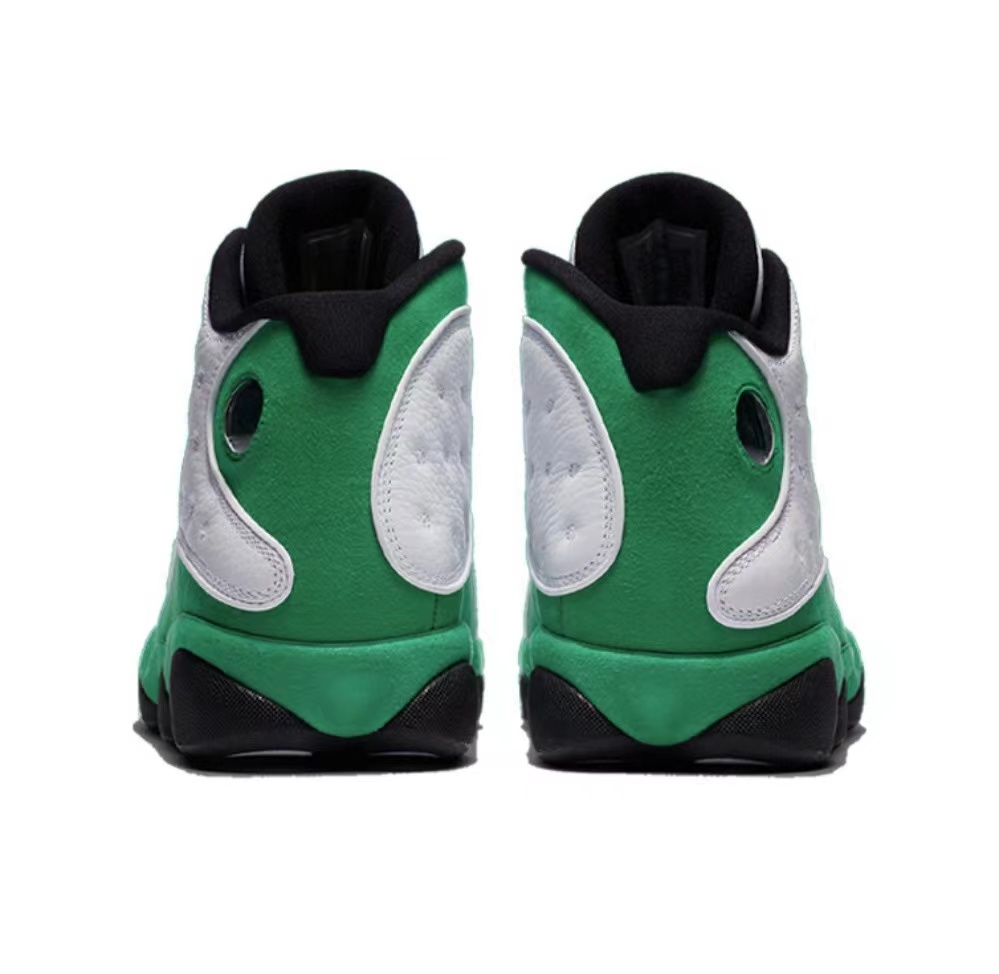13's Retro White Lucky Green
