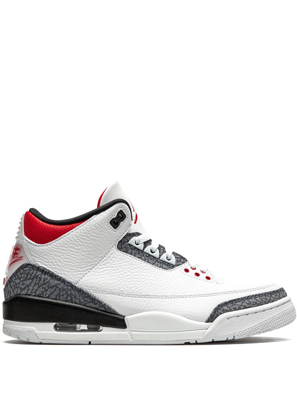 3's Retro SE Fire Red Denim