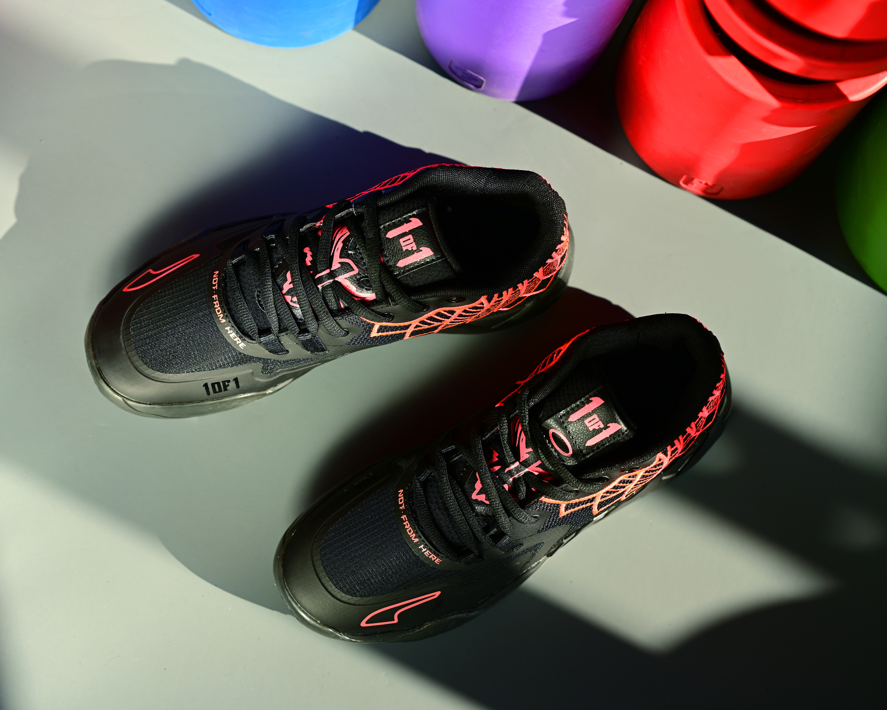 LaMelo Ball MB.01 Black Red Blast