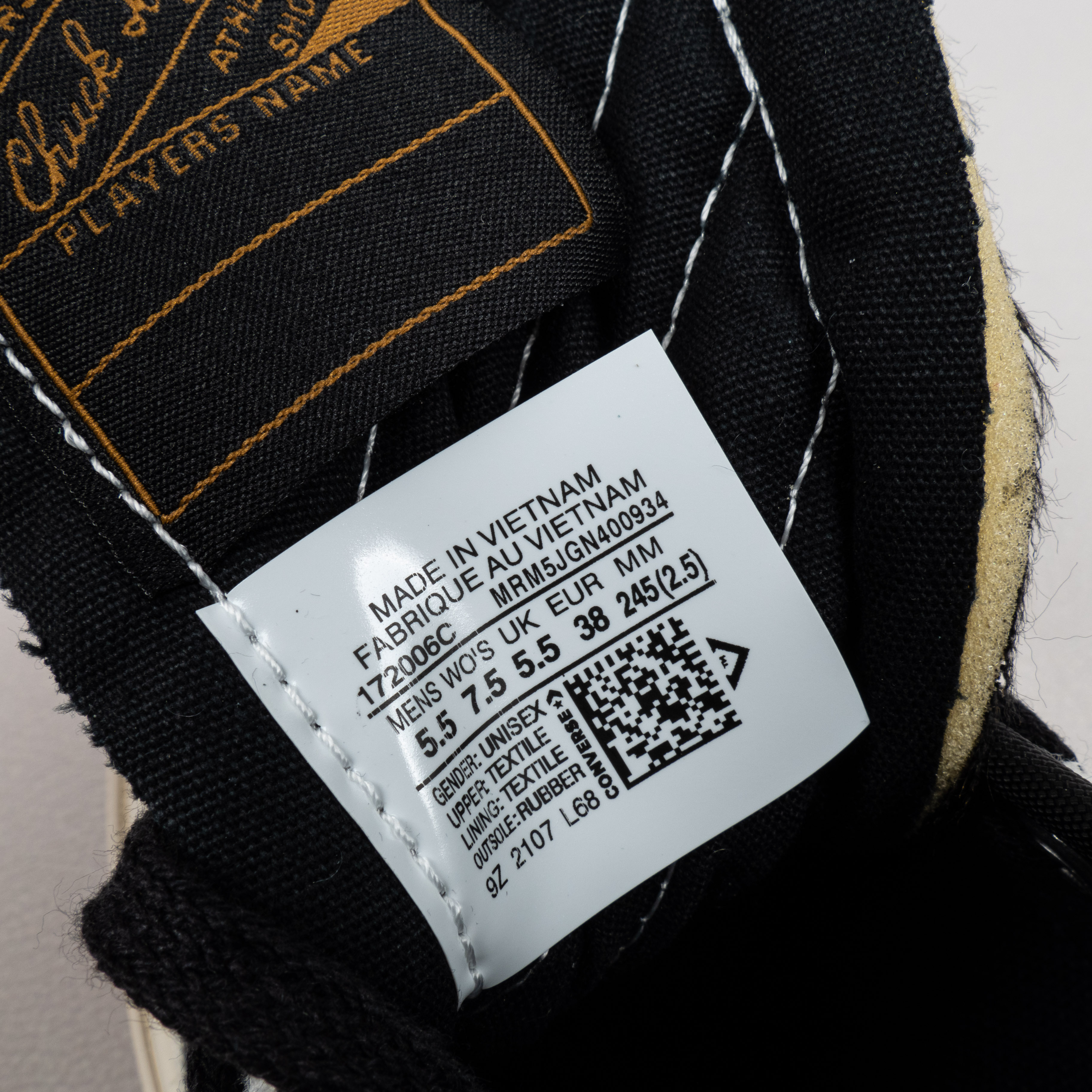 [Free Shipping]男女鞋 Converse 高帮冬款70s羊羔绒帆布鞋172006C