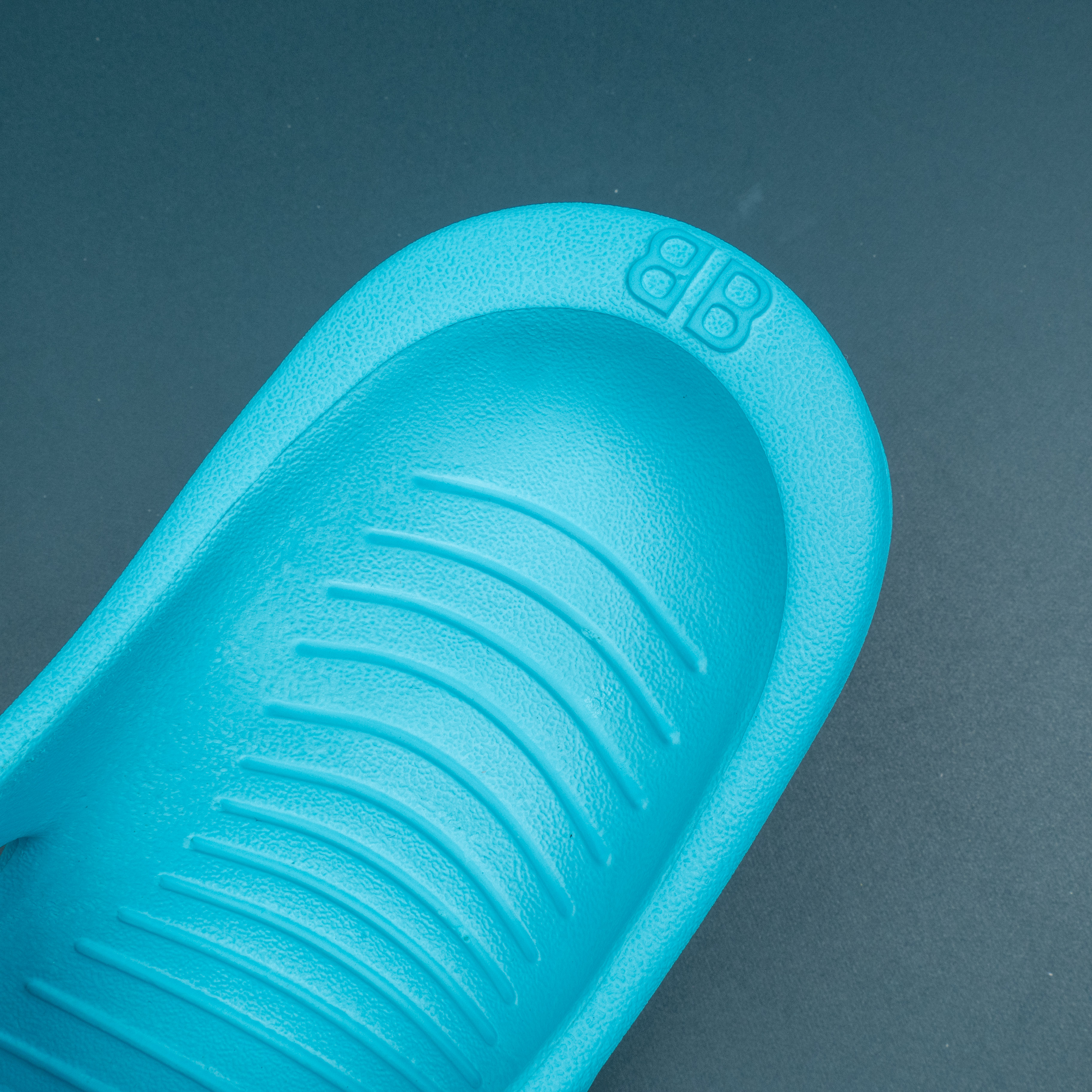 Mold Slide Sandal Blue