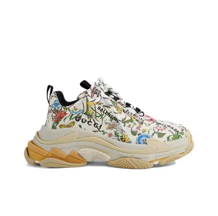 The Hacker Project Triple S Flora Print