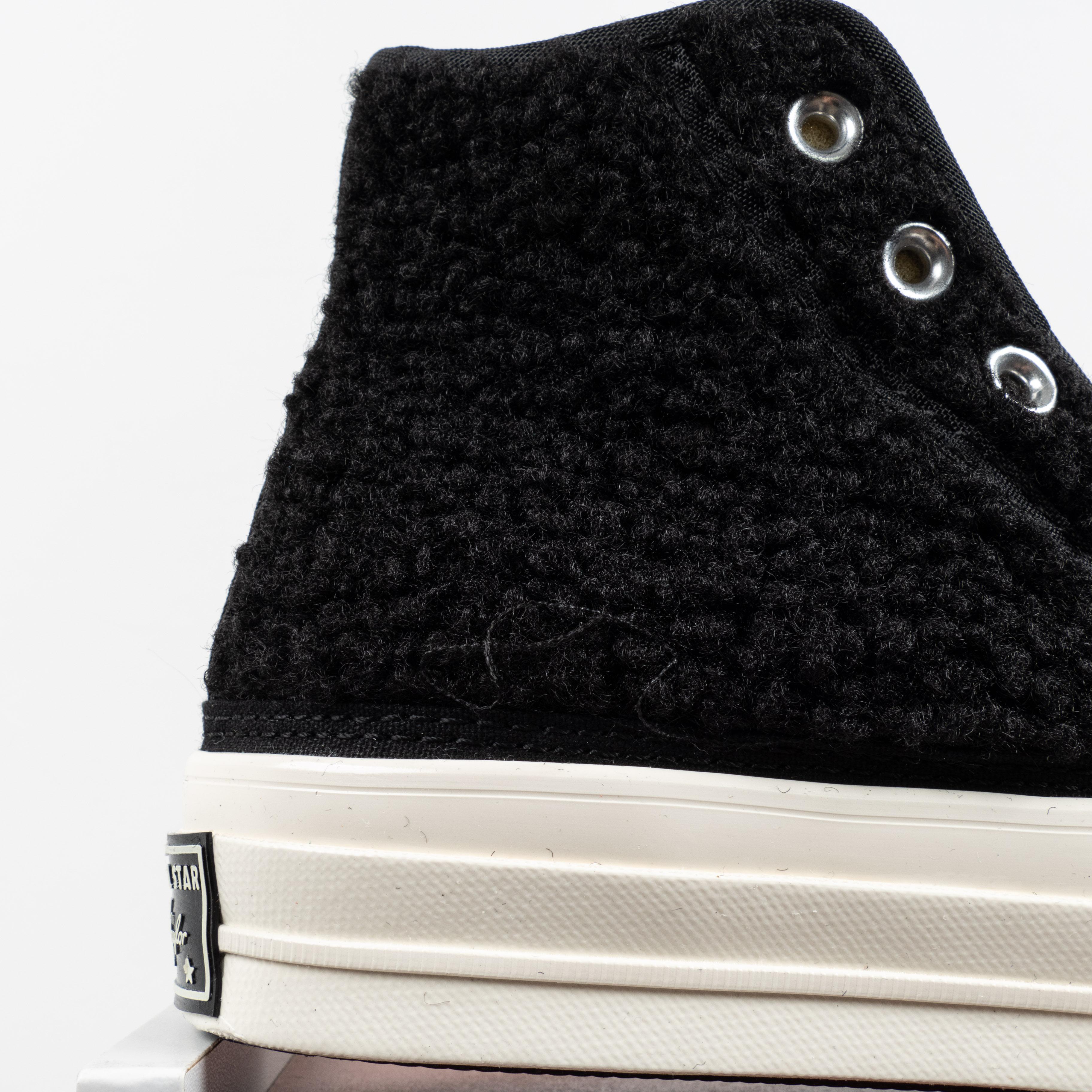 [Free Shipping]男女鞋 Converse 高帮冬款70s羊羔绒帆布鞋172005C