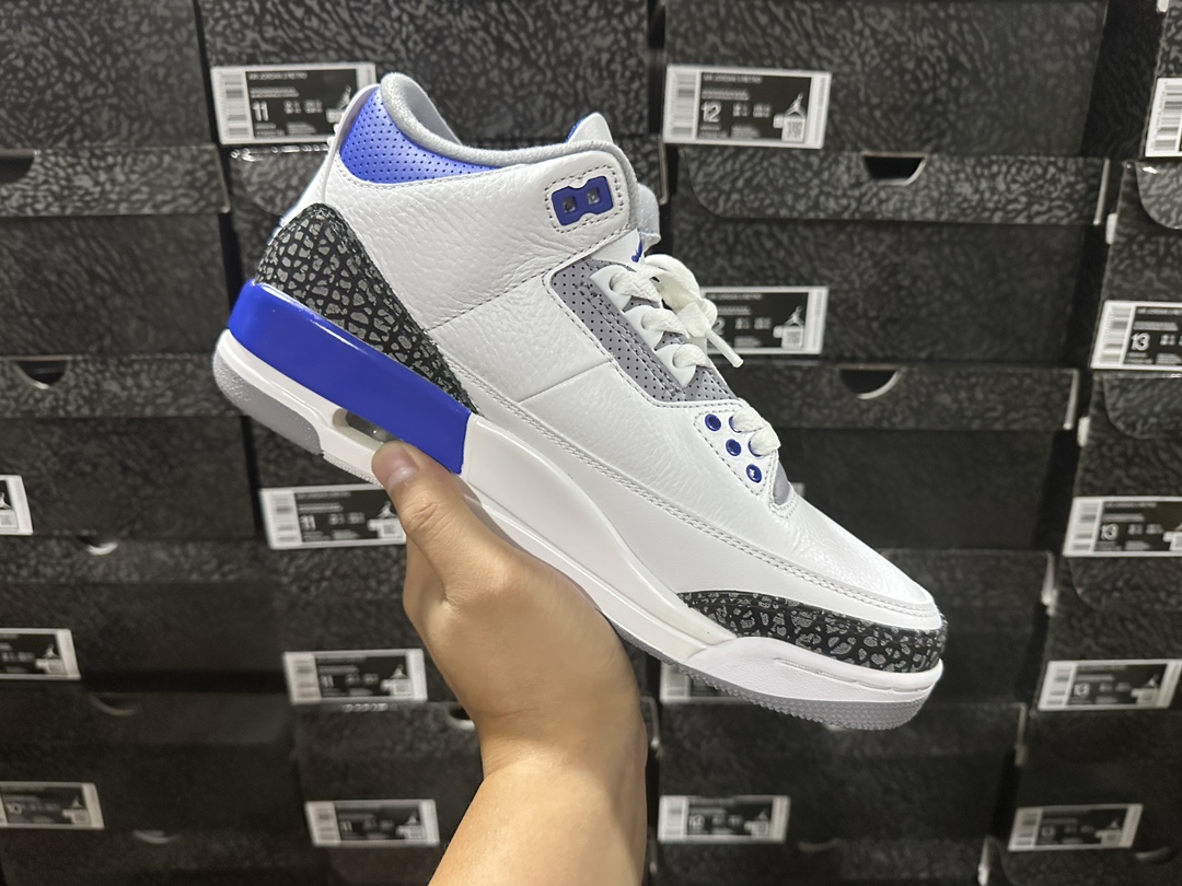 3's Retro Racer Blue