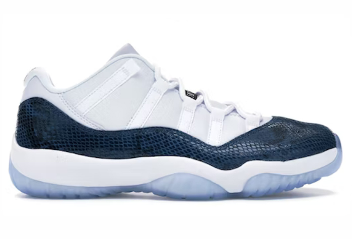 11's Retro Low Snake Navy