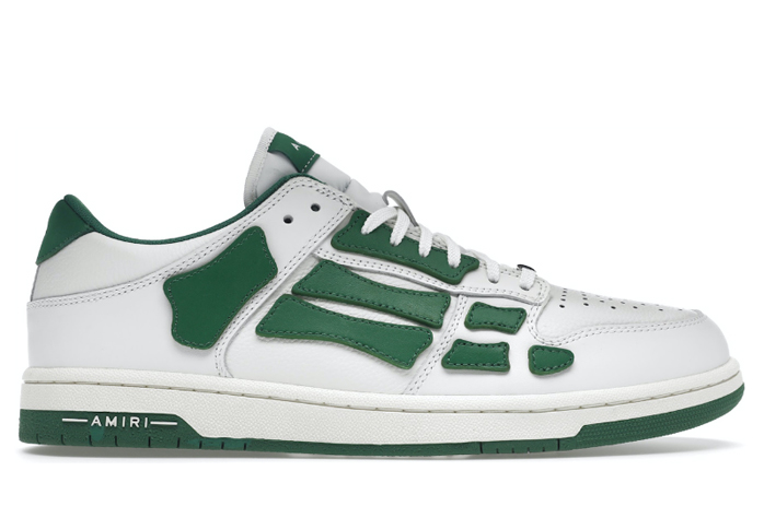 Skel Top Low White Green