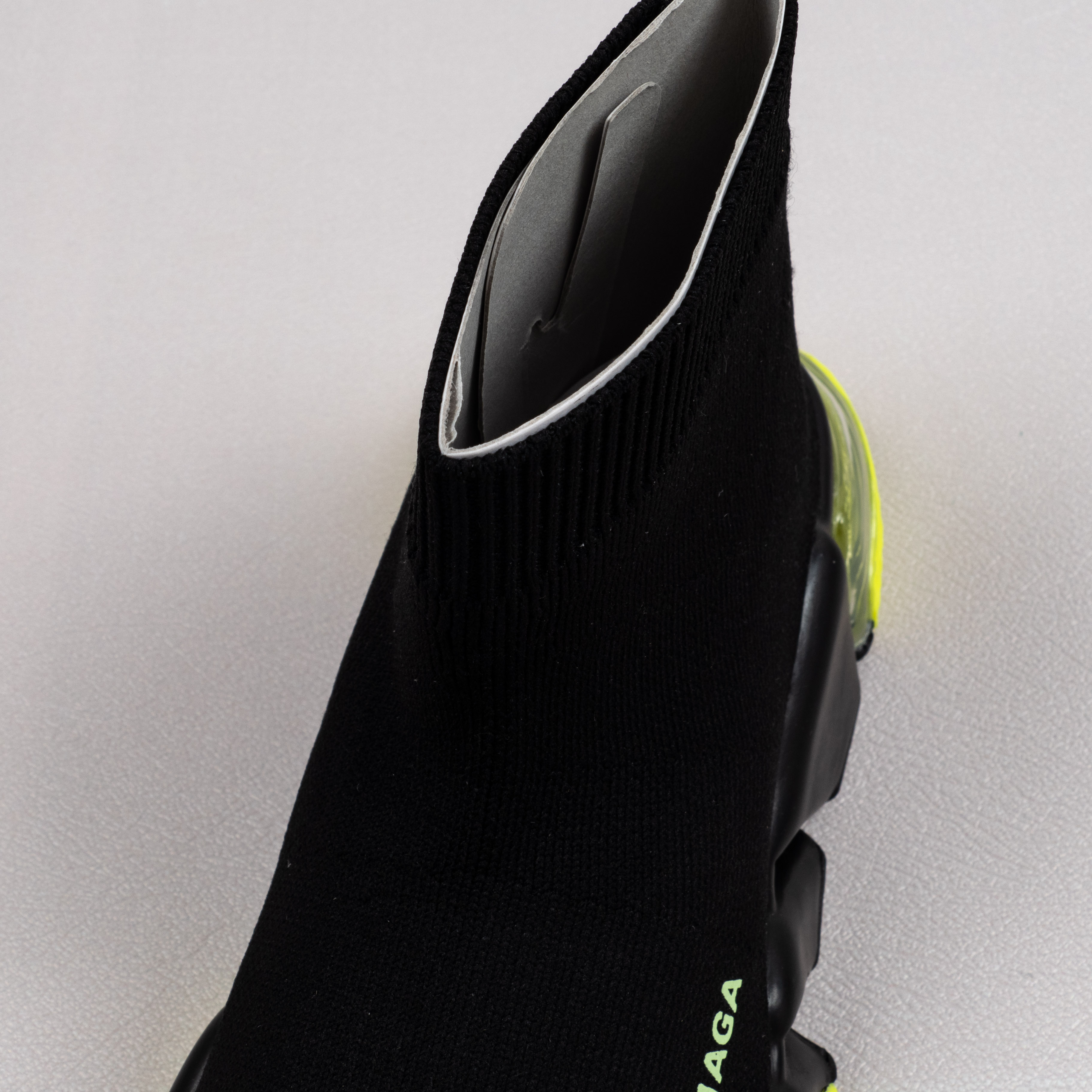 【Free Shipping】男女鞋 巴黎袜子鞋SPEED LOGO印花袜式针织运动鞋