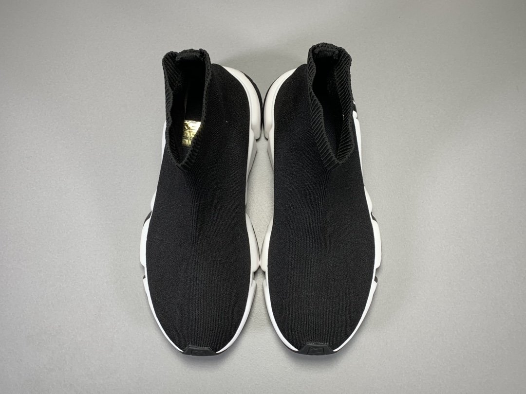 Speed Graffiti Trainers Black White