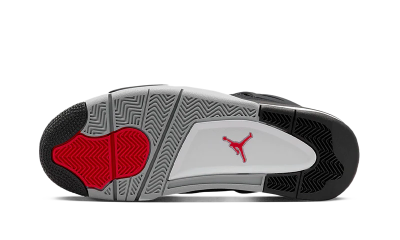 4 Retro SE Black Canvas