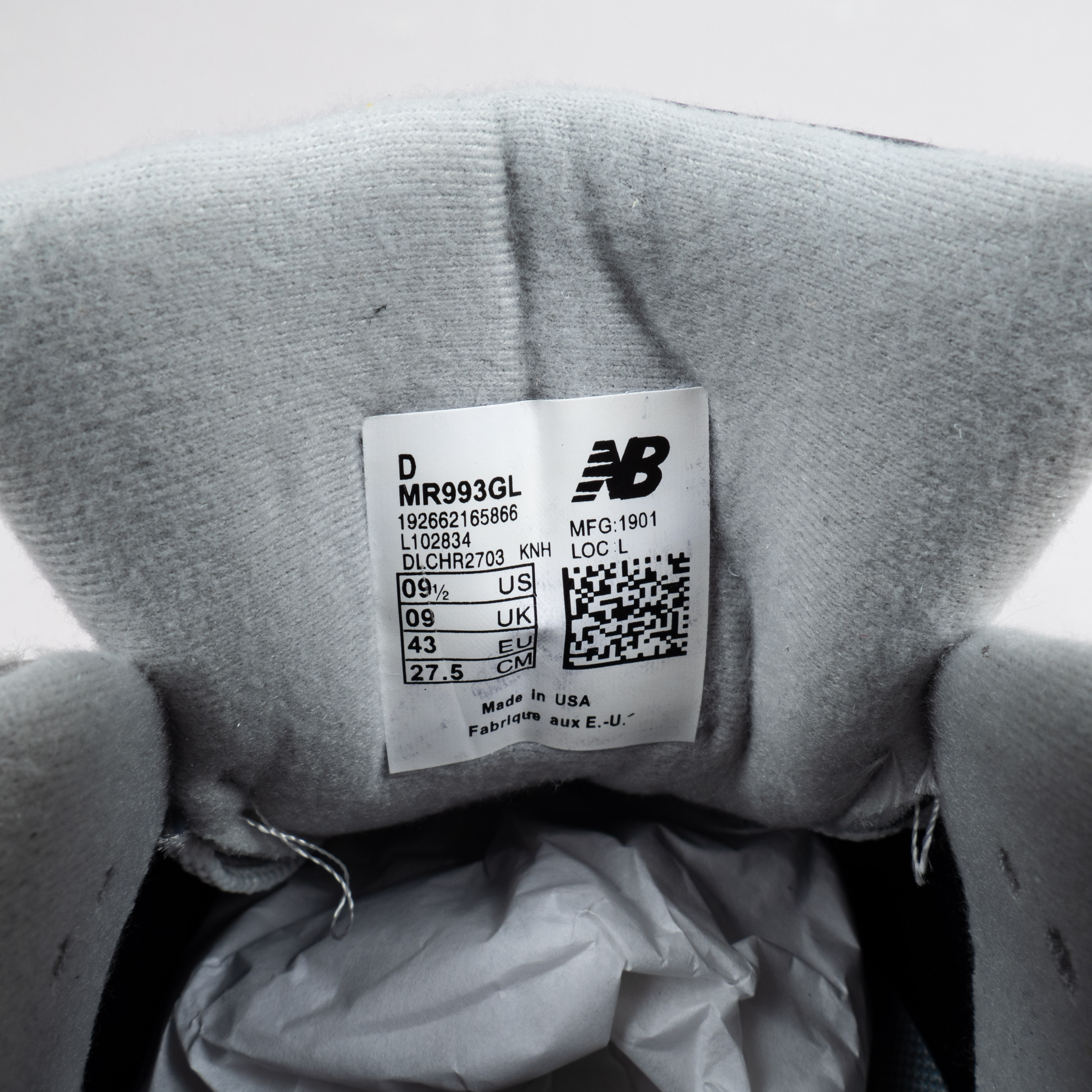 【Free Shipping】993 MIU Grey