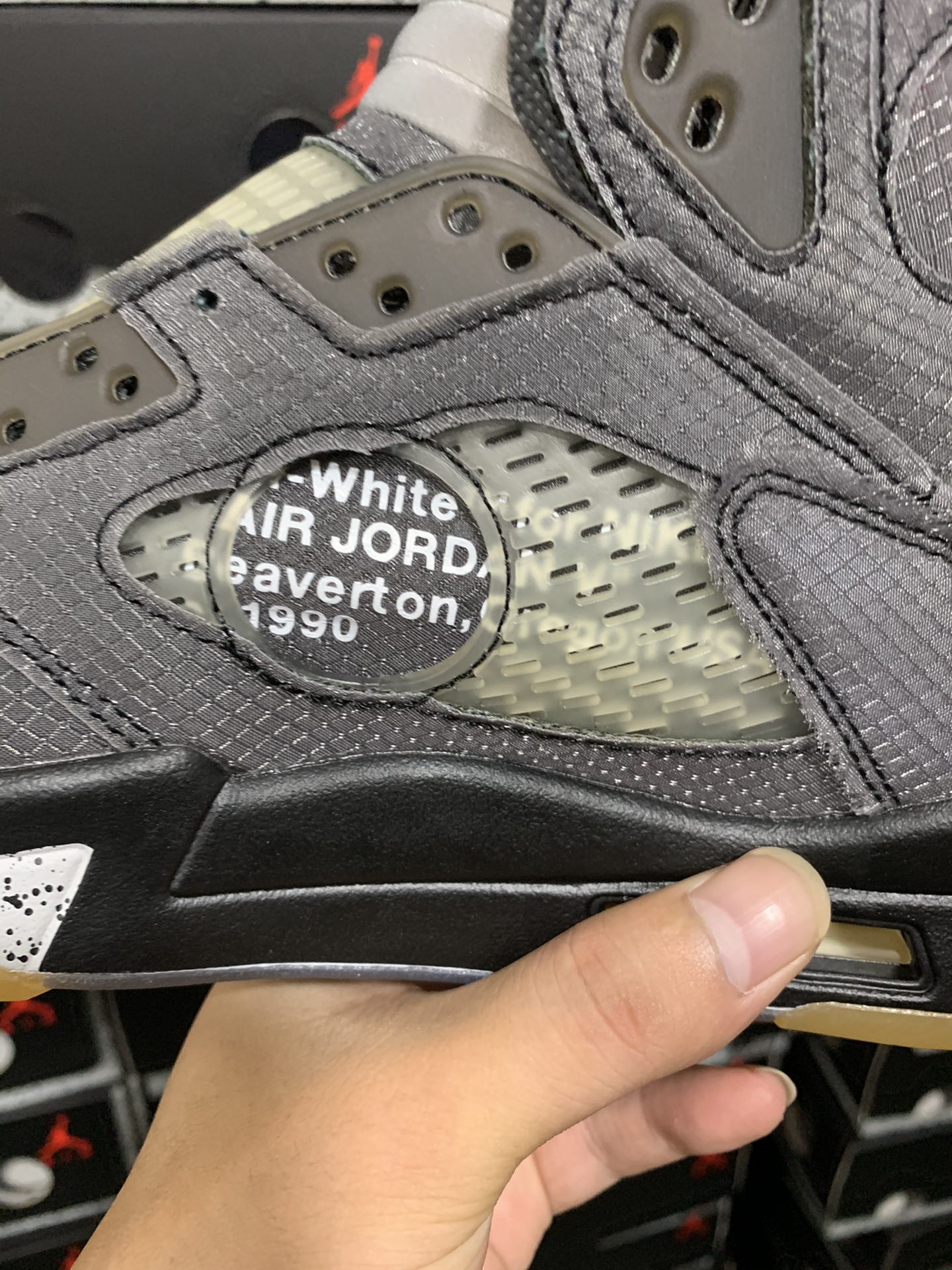5's X off-white black