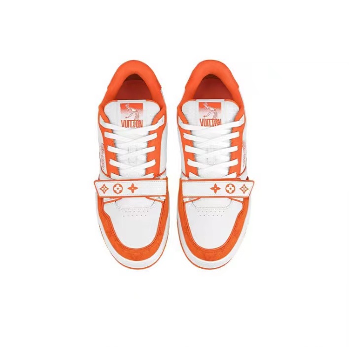 Trainer Monogram Denim Orange