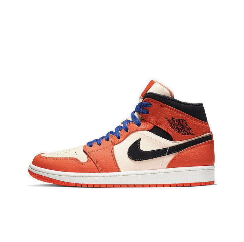 1's Mid Team Orange Black