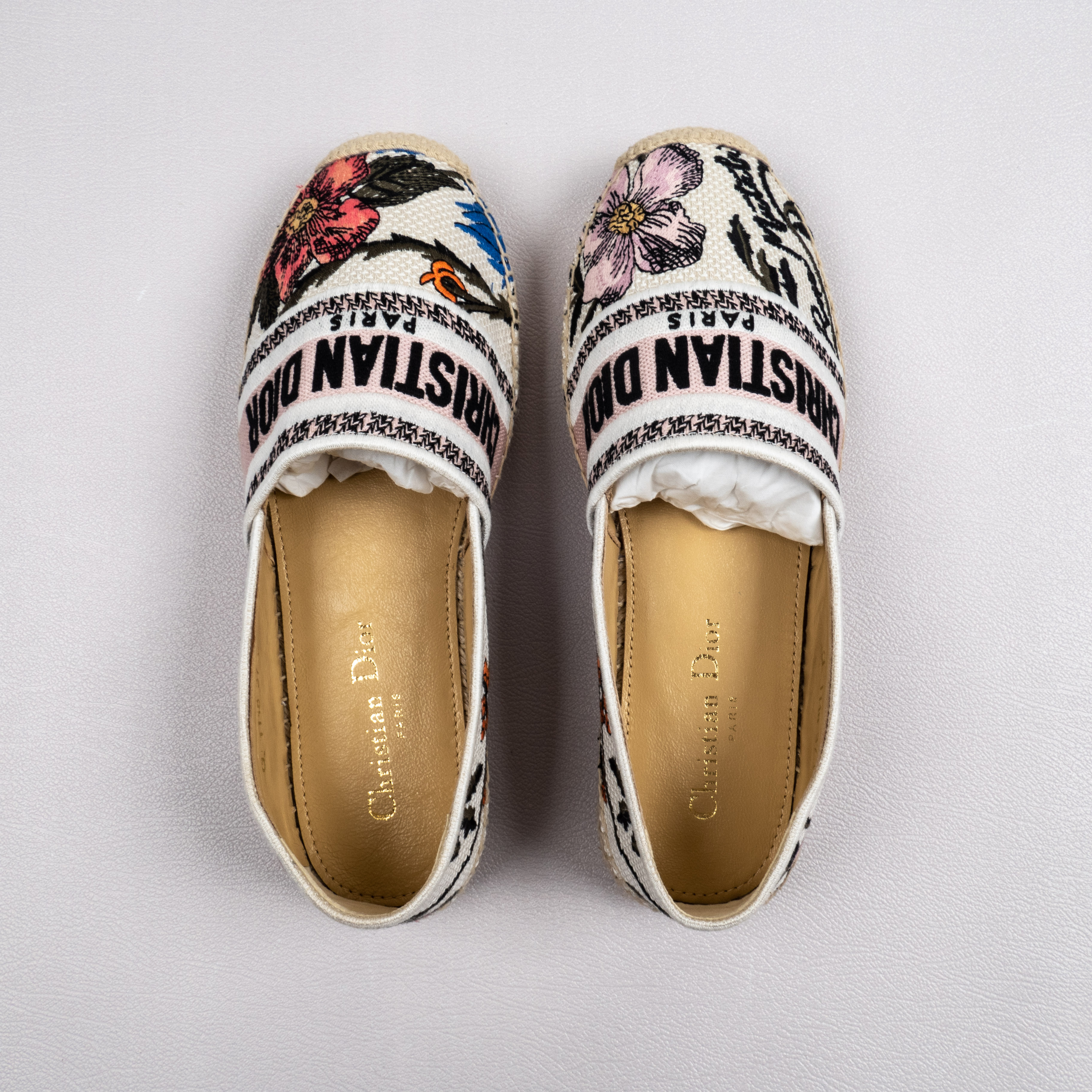 [Free Shipping]女鞋 DlOR OBLIQUE EMBROID 渔夫鞋