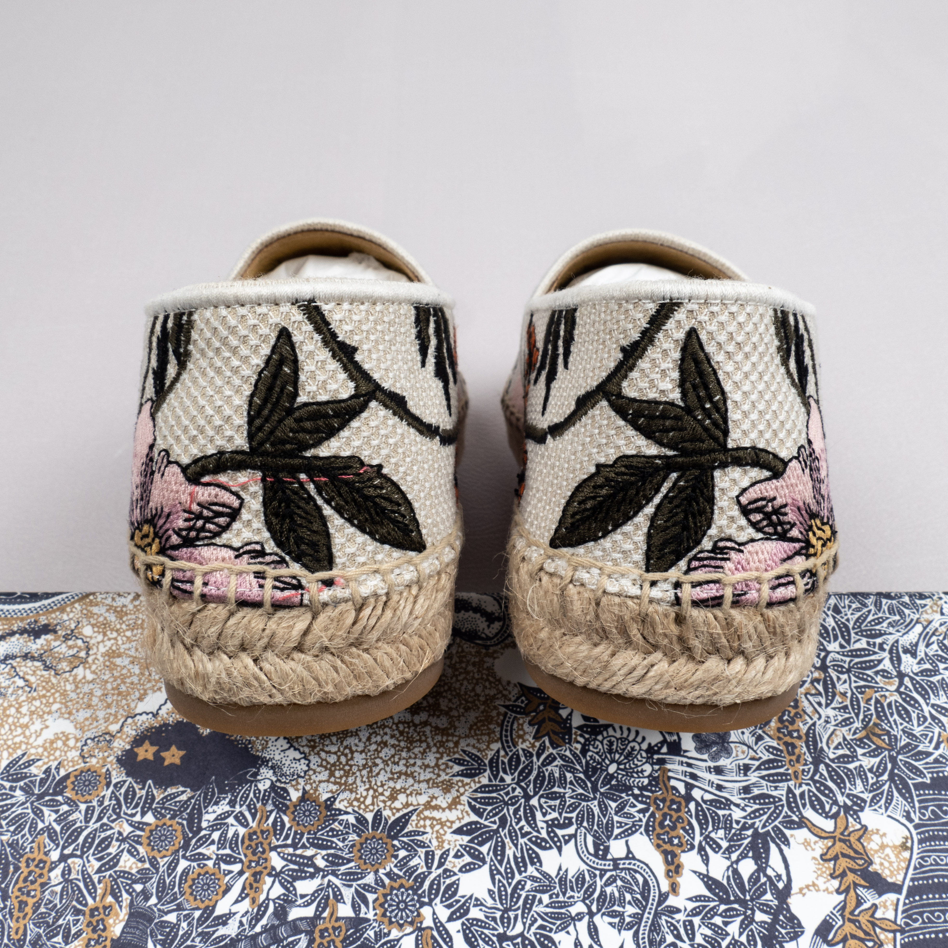 [Free Shipping]女鞋 DlOR OBLIQUE EMBROID 渔夫鞋