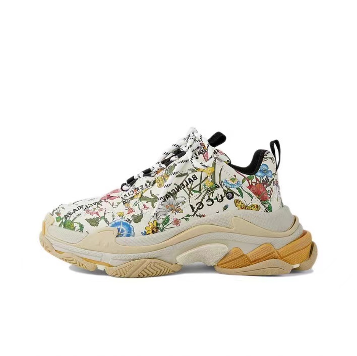 The Hacker Project Triple S Flora Print