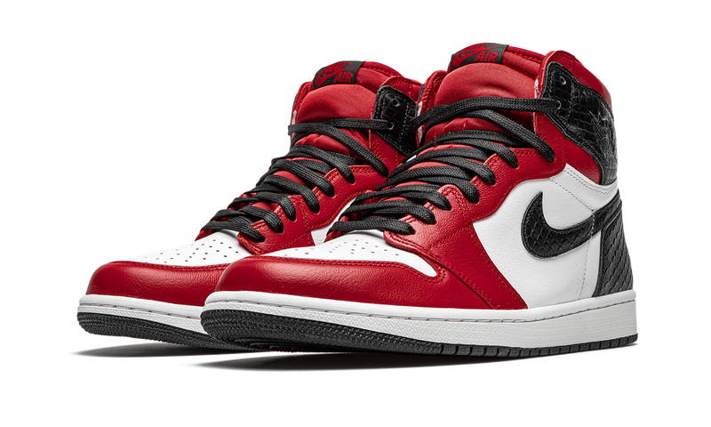 1's Retro High Satin Snake Chicago