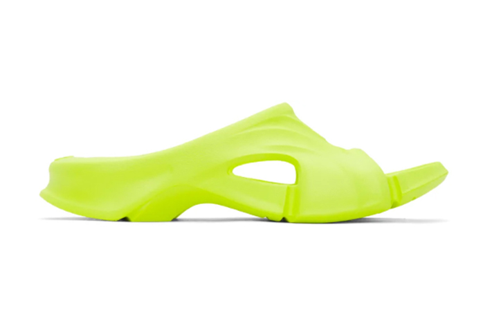 Mold Slide Sandal Glow Green