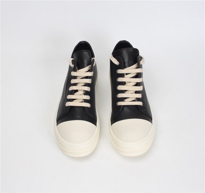 DRKSHDW Black Leather Low Black