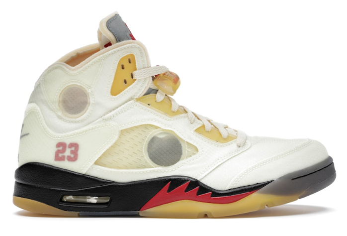 5's Retro OFF-WHITE Sail