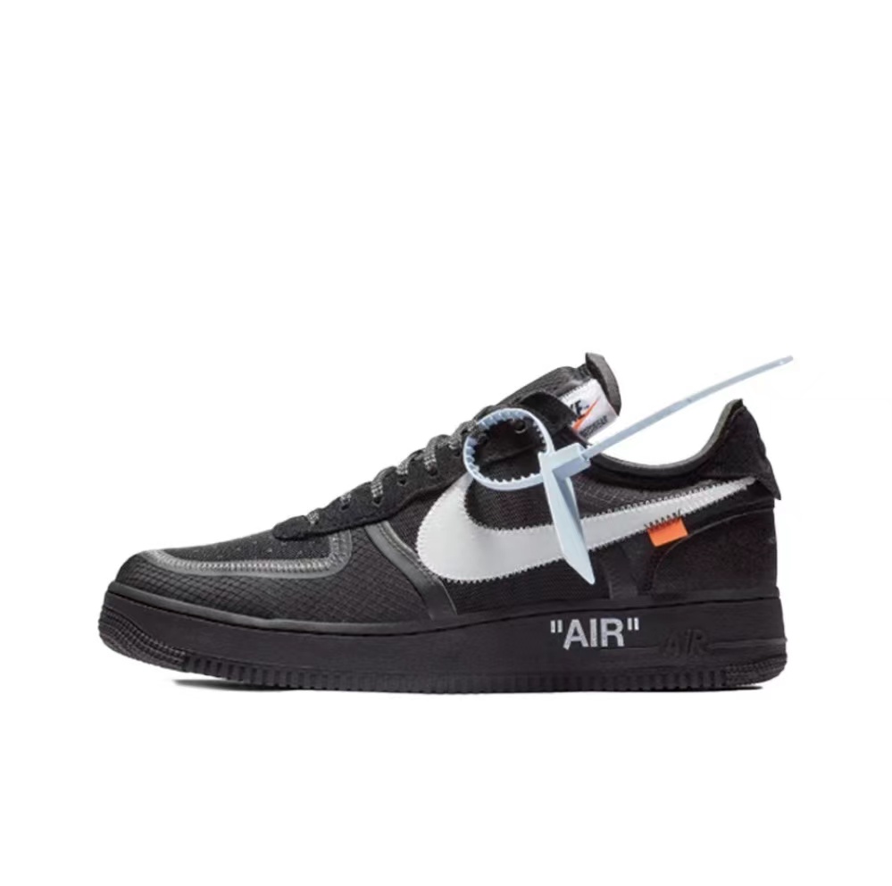 AF 1 Low Off-White Black White