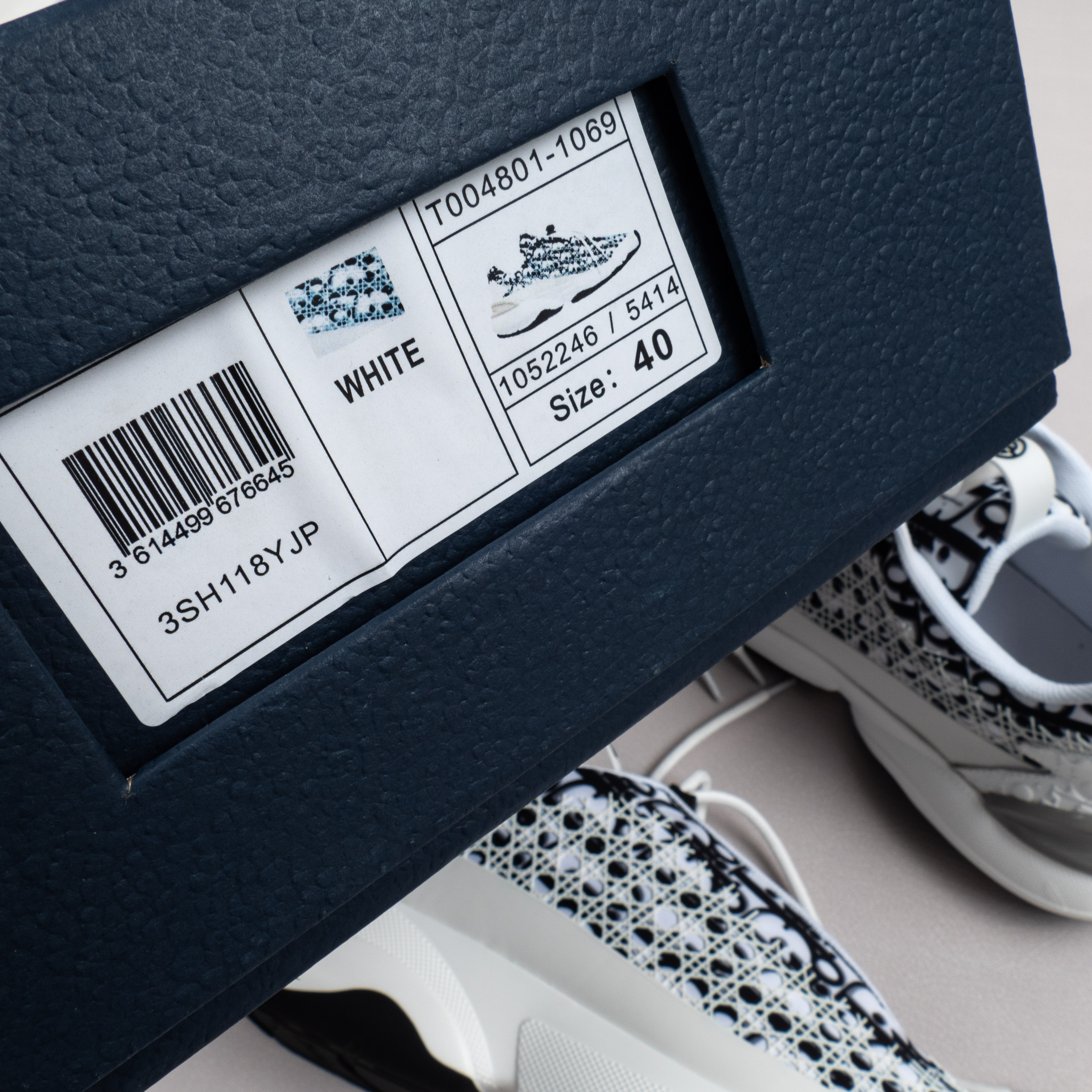 【Free shipping】男女鞋 DlOR 运动休闲老爹鞋松紧鞋带黑白色