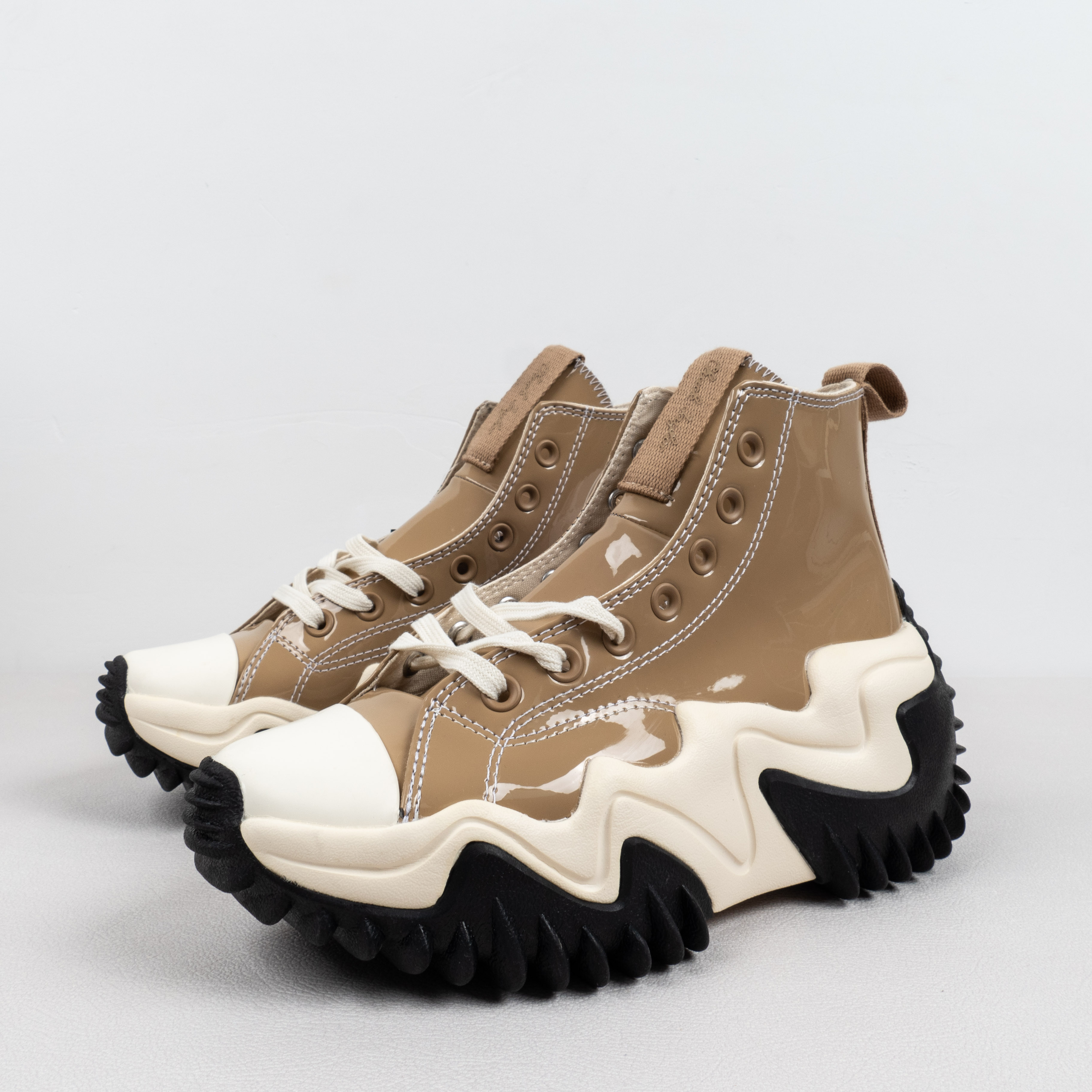 [Free Shipping]男女鞋 CONVERSE Run Star Hike复古大地色系厚底运动鞋171423C