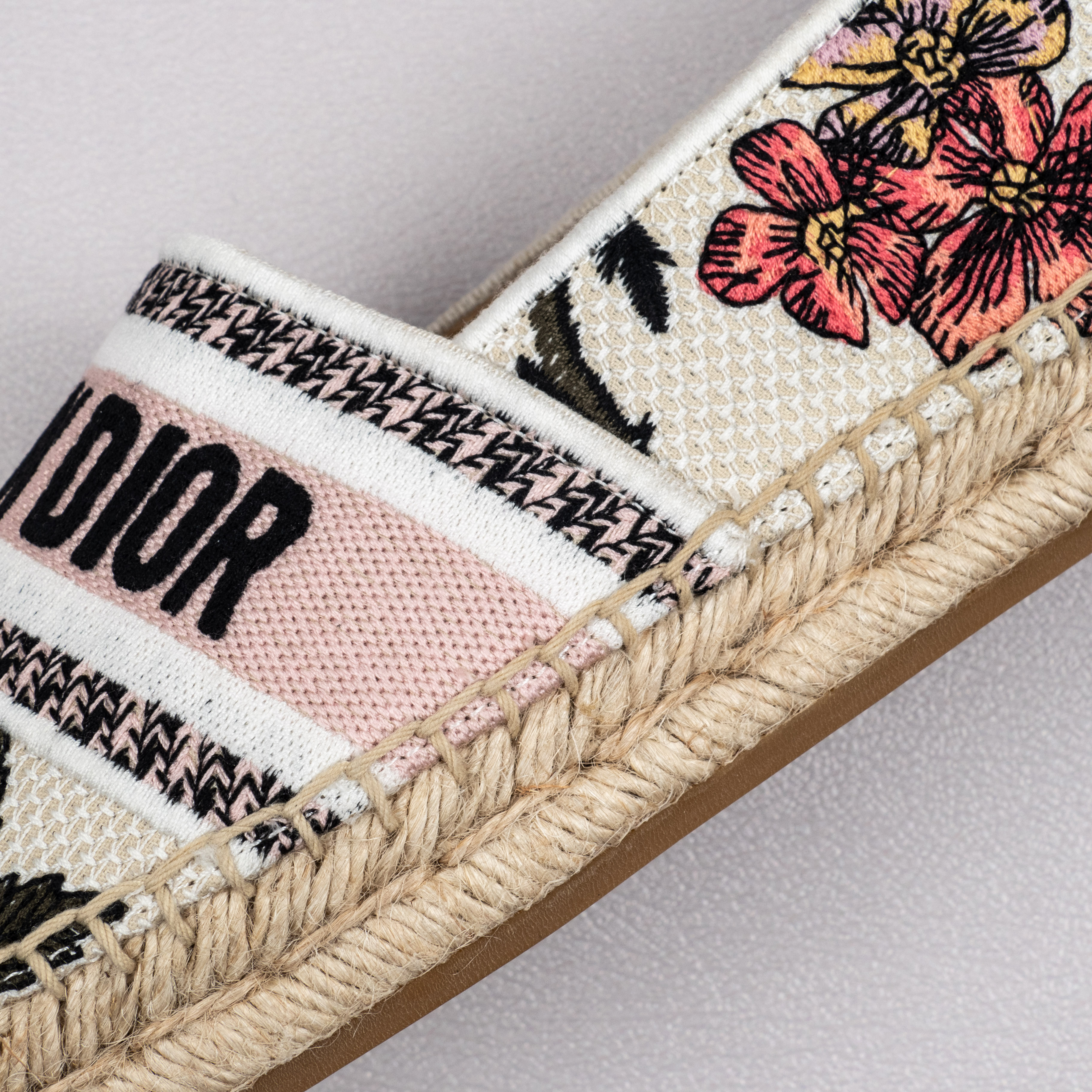 [Free Shipping]女鞋 DlOR OBLIQUE EMBROID 渔夫鞋