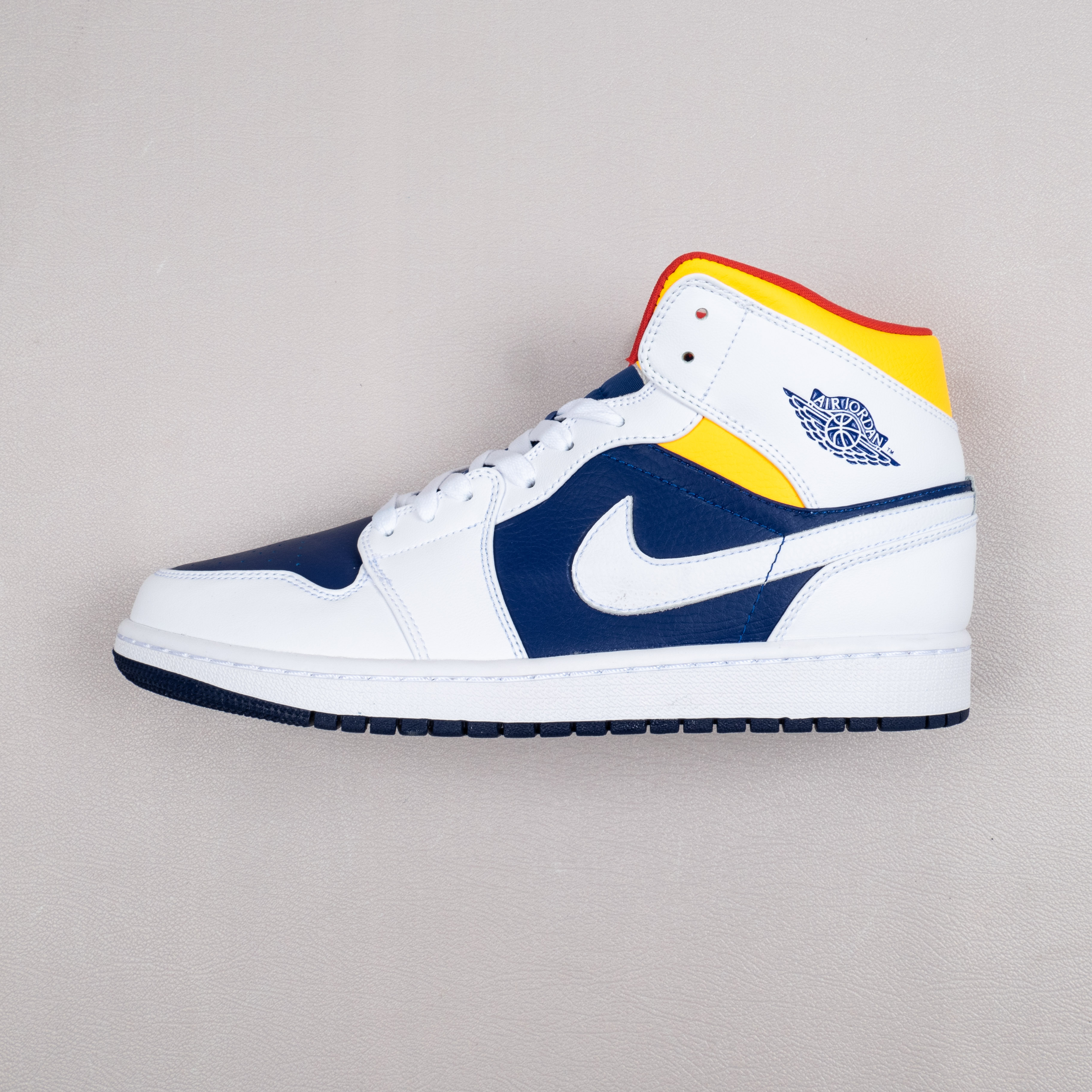 1's Mid Royal Blue Laser Orange