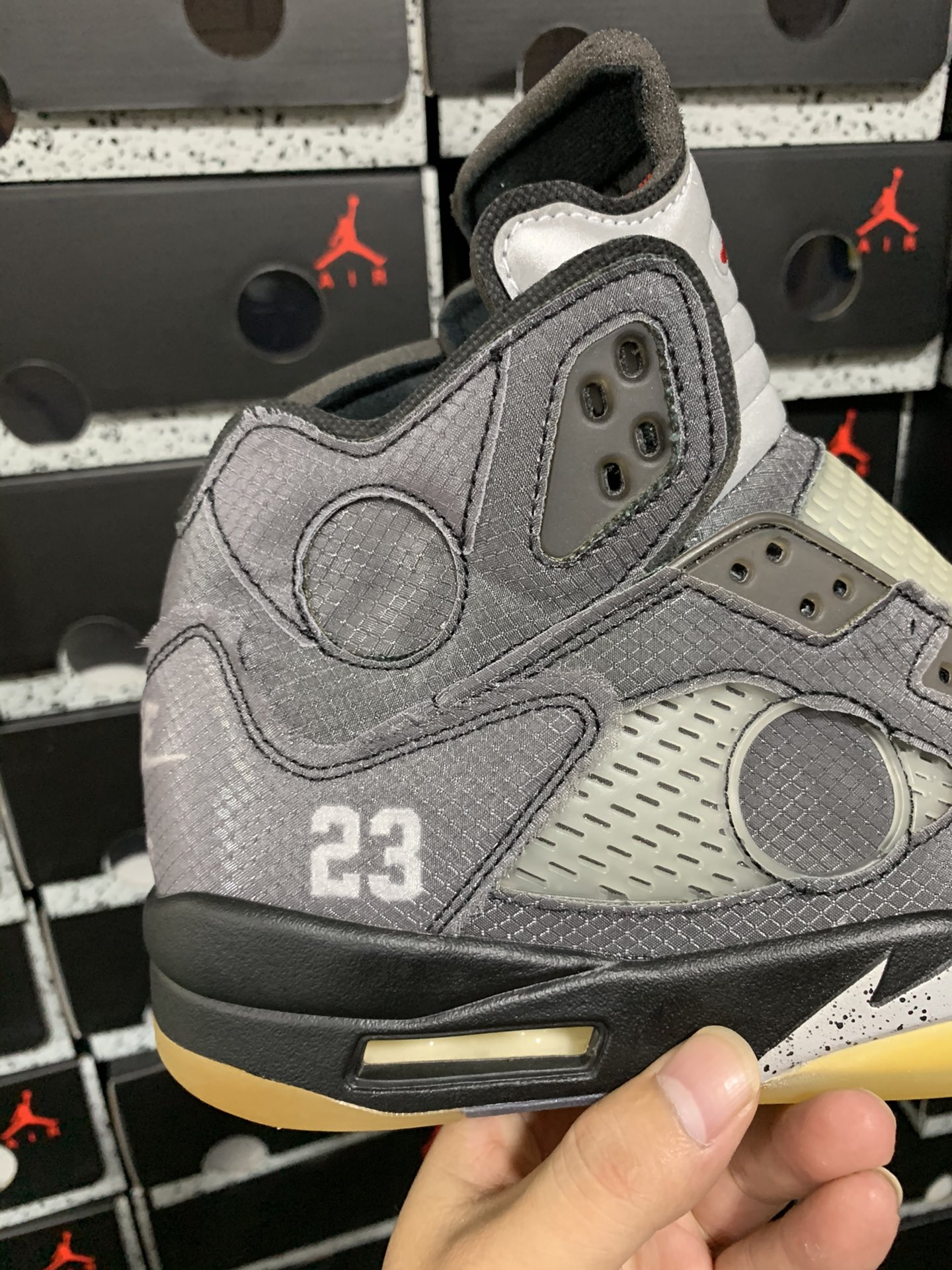 5's X off-white black