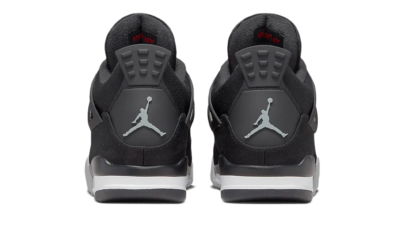 4 Retro SE Black Canvas