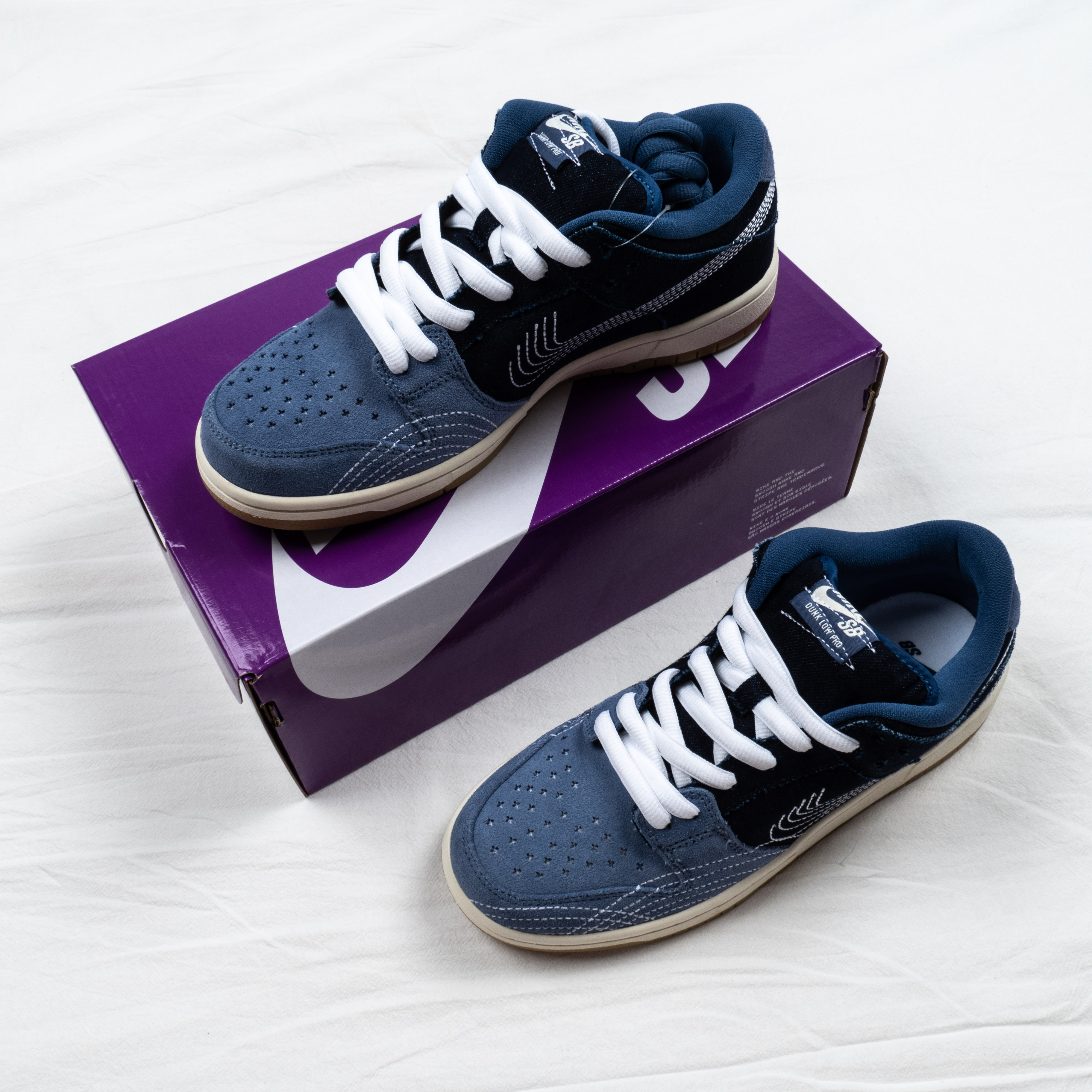 SB Dunk Low Denim Sashiko