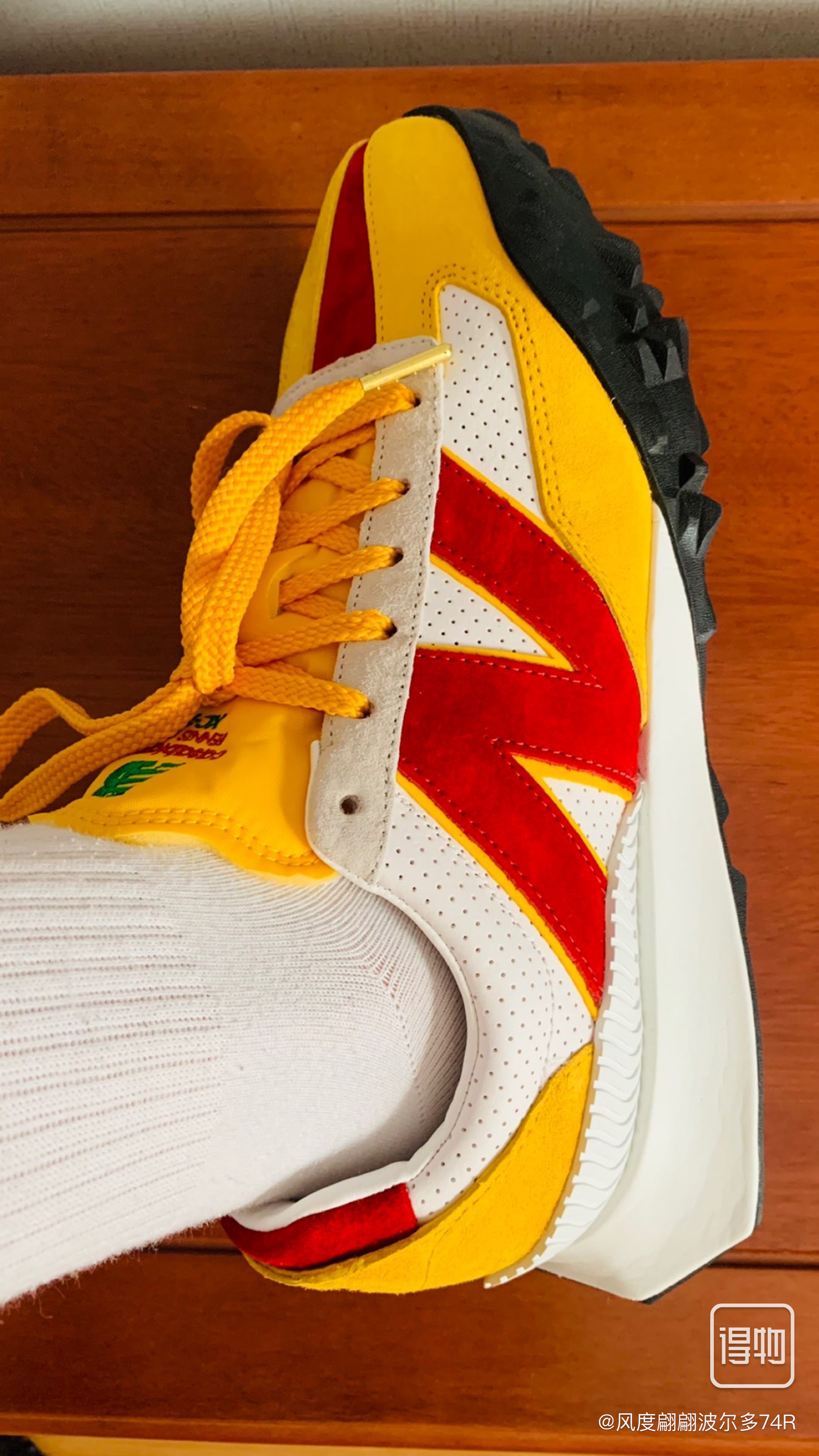 【Free Shipping】复古拼接鸳鸯机能跑步鞋UXC72CBB